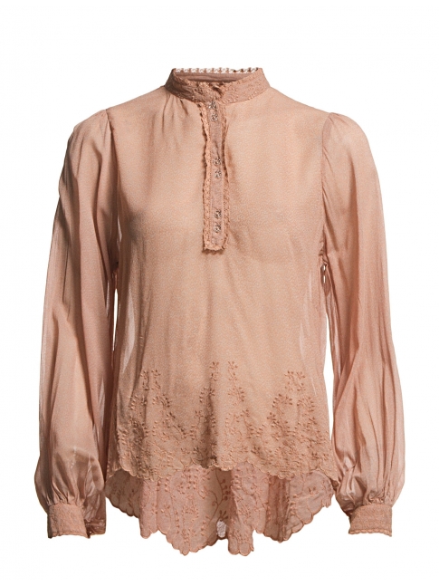 VoileBlouse Viola Vintage Dots By Timo