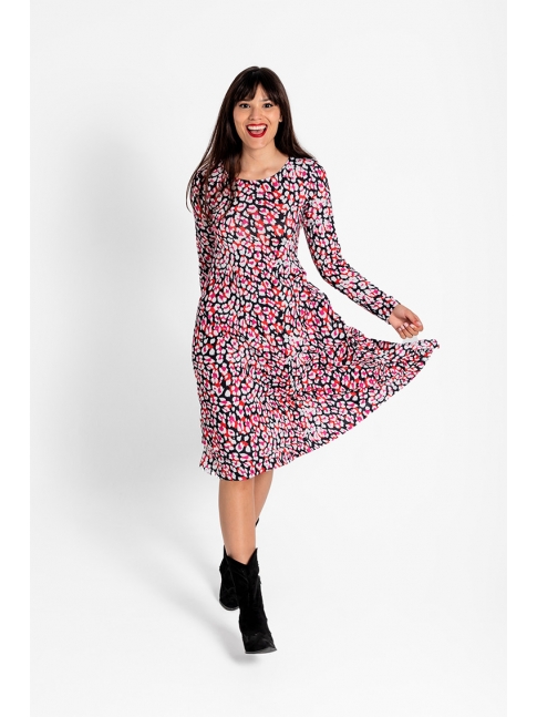 Vestido midi vuelo Lady Intensa