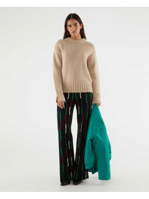 Pantalón punto rayas