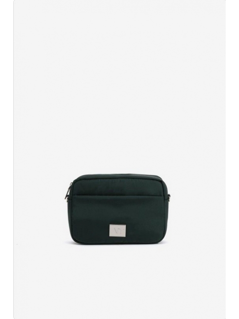 Bandolera nylon chapa verde