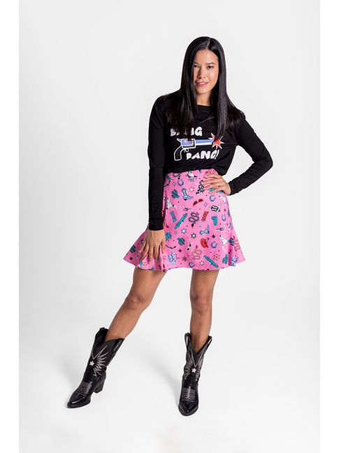 Camiseta abertura Cowgirl