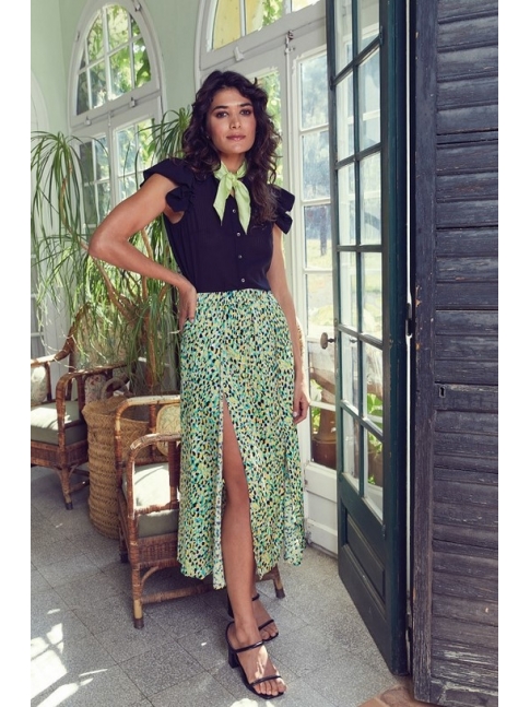 Falda midi Enzo