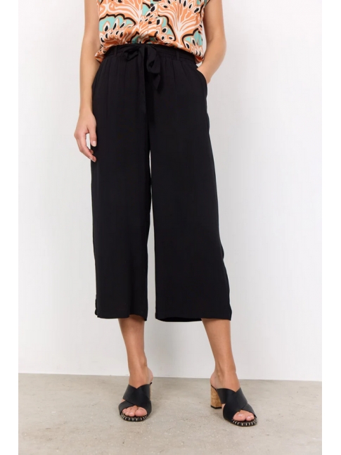 Pantalón culotte Radia, negro