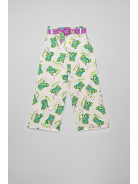 Pantalón ancho Quiero mi Cuba libre