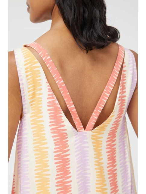 Vestido corto rayas Lines
