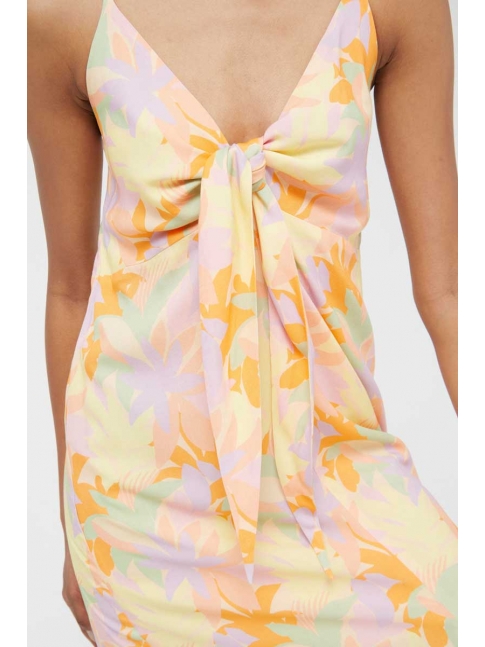 Vestido midi floral Pluvia