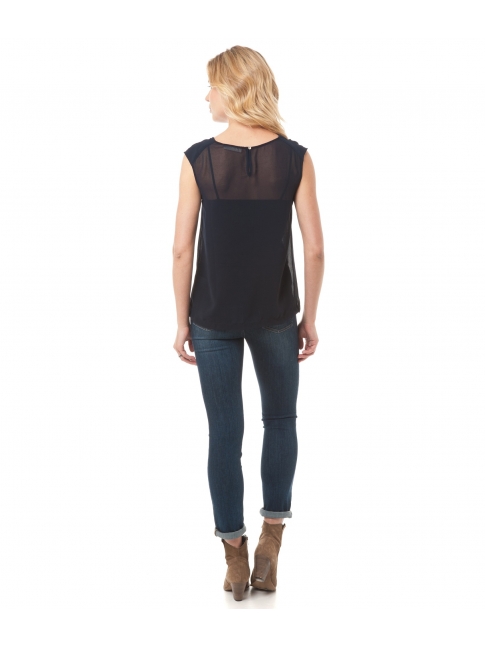Babydoll top crepe de Sudexpress