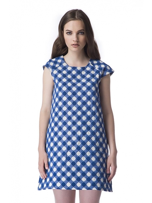 Retro Blue Dress de Compañía Fantástica