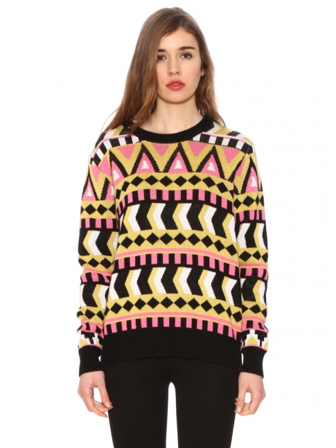 Sweater Geom Mustard de Pepa Loves