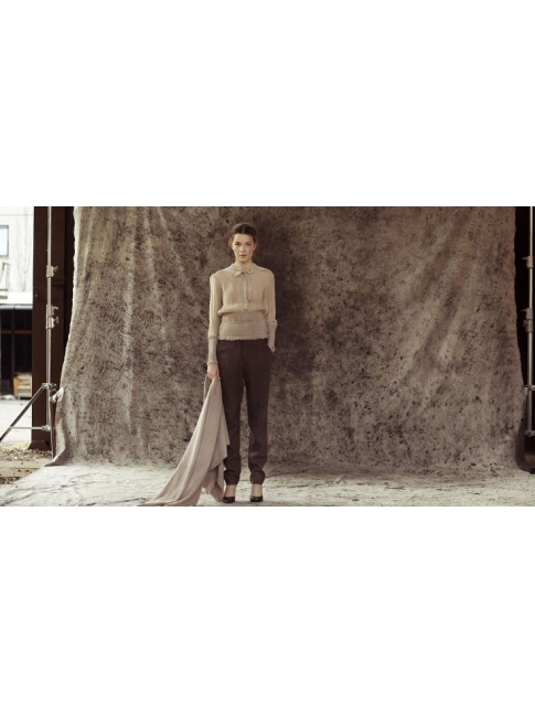 SilkChiff CropBlouse byTimo