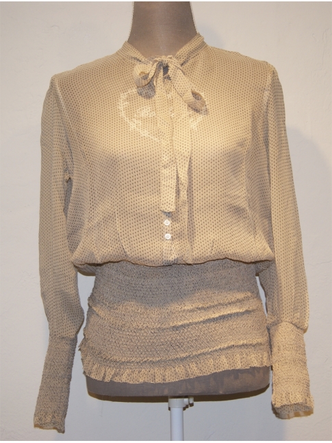 SilkChiff CropBlouse byTimo