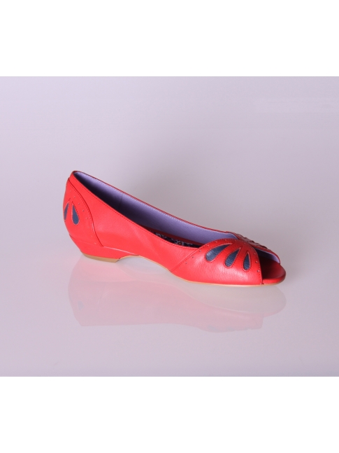 Zapato plano cuña