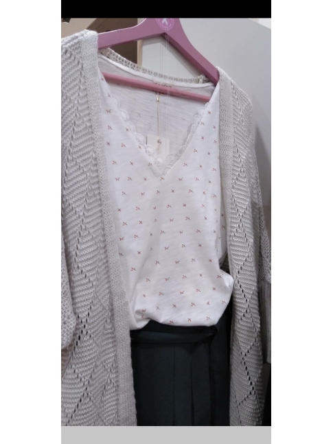 Chaqueta calada