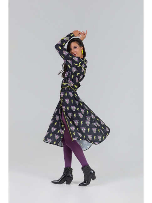 Vestido cowboy largo Punk panther