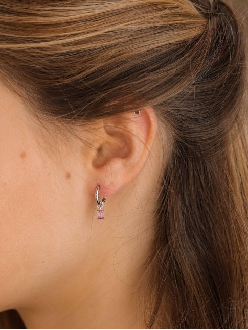 Pendientes Pink Lily