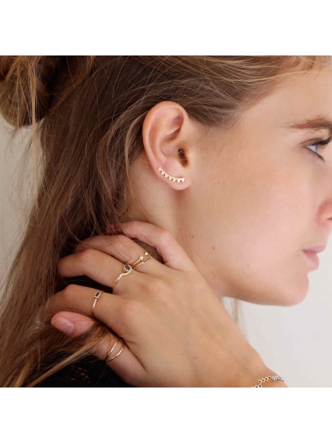 Pendientes Brave gold