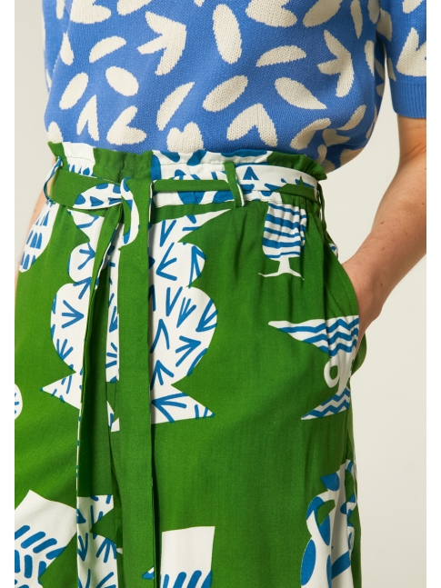 Short verde jarrones