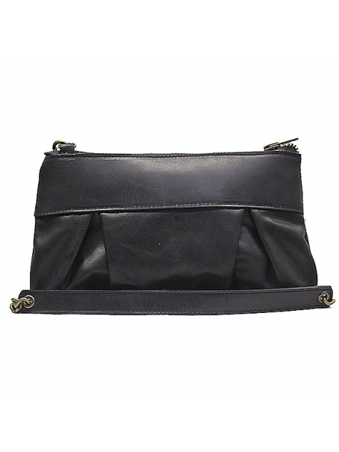 Bolso piel tachas negro