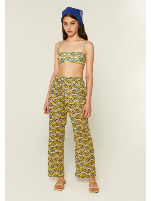 Bikini bandeau peces